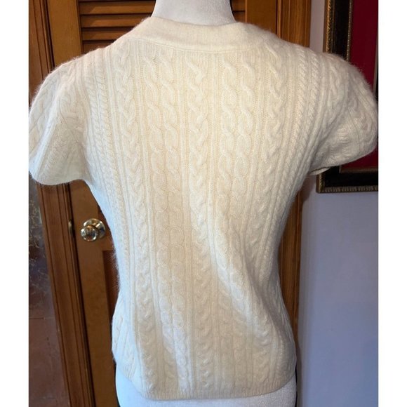 Dana Buchman Angora Lambswool Sweater — Large - Picture 2 of 7